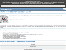 Tablet Screenshot of ghs-softwaregmbh.de